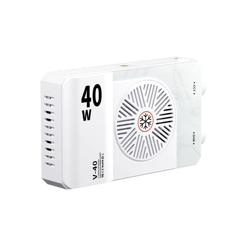40W Handheld LED Fill Light 2800K-9000K for Photography & Video