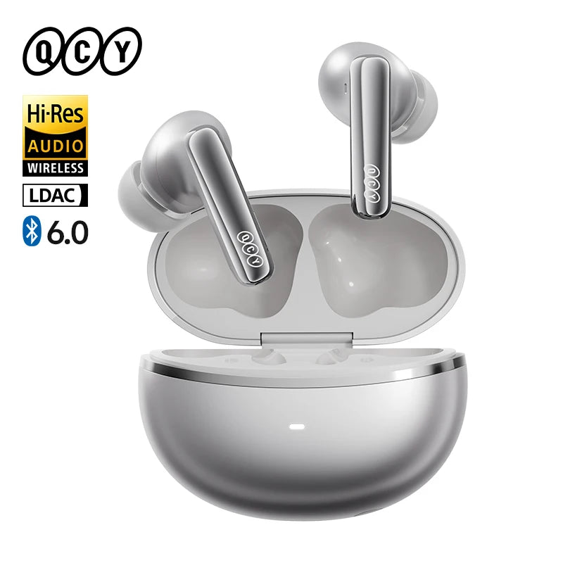 QCY MeloBuds N70 Adaptive ANC Earbuds – -56dB, 50Hr
