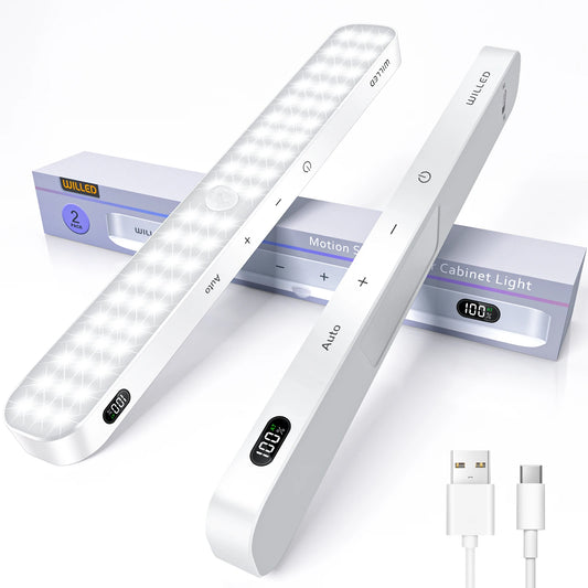60 LED Motion Sensor Cabinet Light – Rechargeable with Touch Control