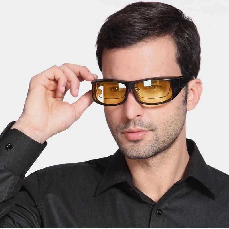Night Vision Driving Glasses with UV Protection – Unisex