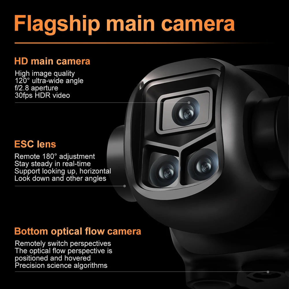 Xiaomi Mjia V988 Drone – 4K/8K HD Dual Camera, Brushless FPV
