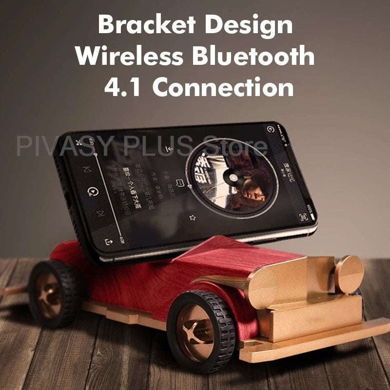 5W Retro Car Bluetooth Speaker – Portable with 8Hr Playtime