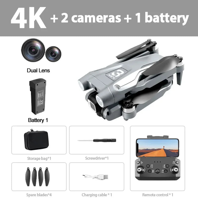 Xiaomi Mjia Z908 Pro Max Drone – 4K HD Dual Camera, Brushless, 5G WiFi
