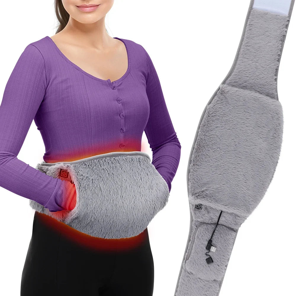 Portable Plush Hand & Foot Warmer – USB Rechargeable for Home & Winter