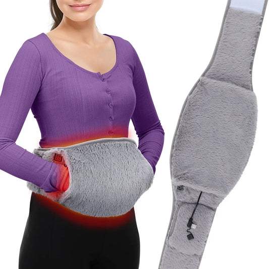 Portable Plush Hand & Foot Warmer – USB Rechargeable for Home & Winter