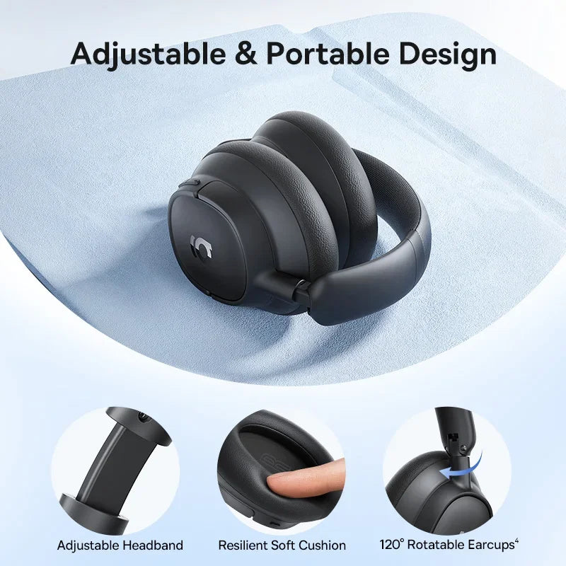 Baseus EH10 ANC Wireless Headphones – 80Hr, LDAC Hi-Res Audio