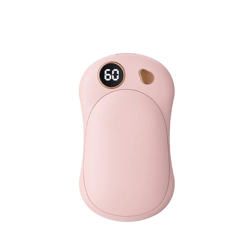 Magnetic Split-Type Hand Warmer & Power Bank – USB Self-Heating