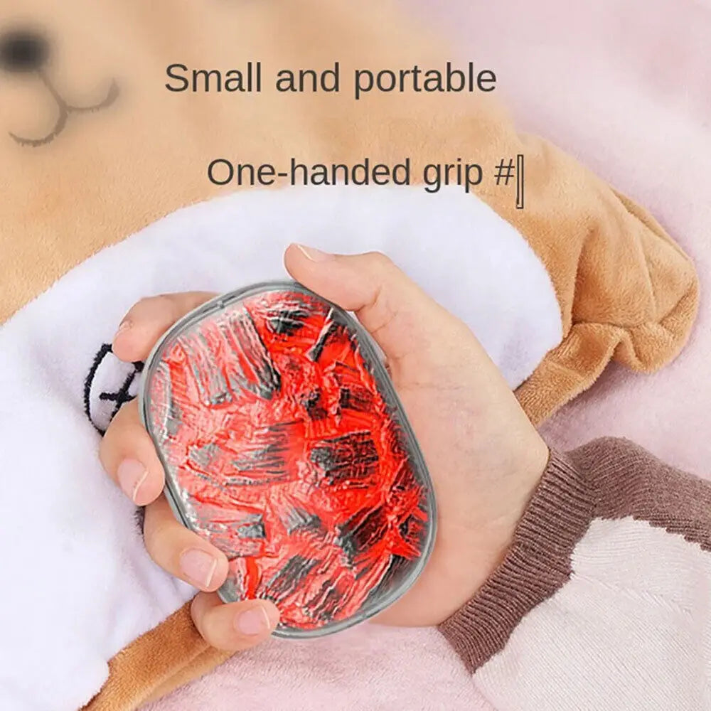 Rechargeable Hand Warmer 1500mAh – Electric Pocket Heater & Power Bank