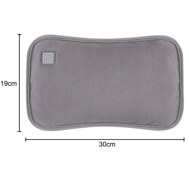 USB Rechargeable Graphene Hot Water Bag & Hand Warmer – Adjustable Temperature