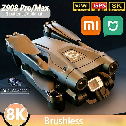 Xiaomi Mjia Z908 Pro Max Drone – 4K HD Dual Camera, Brushless, 5G WiFi
