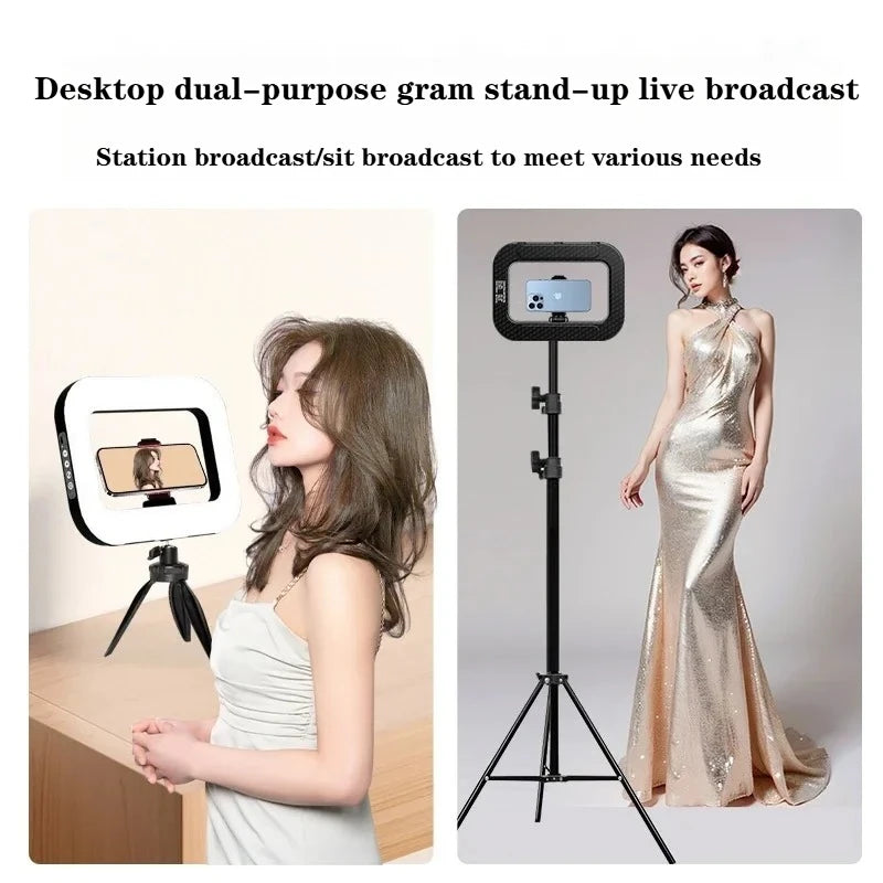 20W Handheld LED Fill Light with 8000mAh Battery