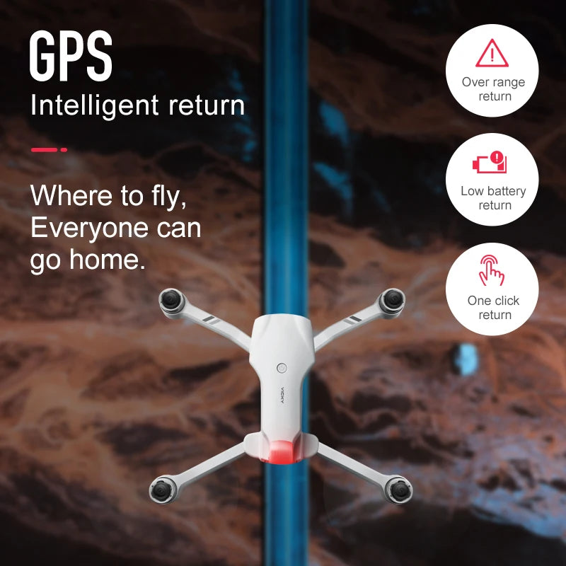 4DRC F10 GPS Drone – 6K HD Dual Camera, Brushless, 2KM Range
