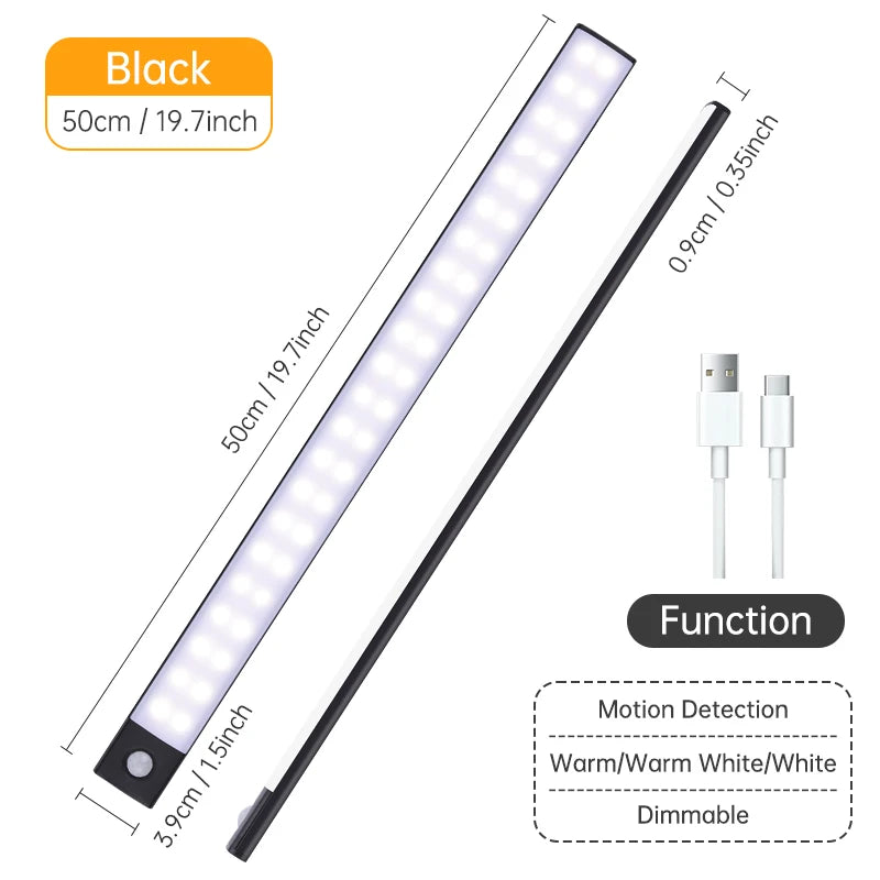 Wireless LED Motion Sensor Night Light for Cabinet & Kitchen