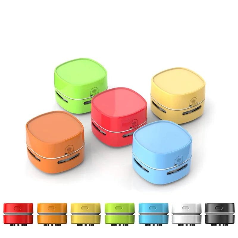 Portable Wireless Mini Desktop Vacuum Cleaner for Office & Home