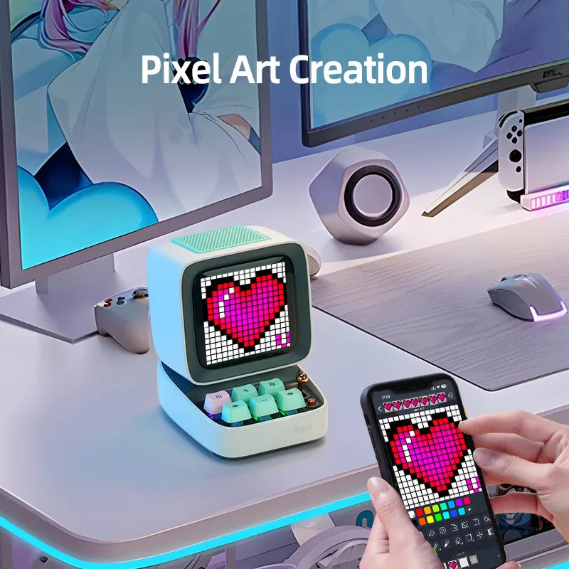 Divoom Ditoo-Pro Pixel Art Desktop Speaker with App Control