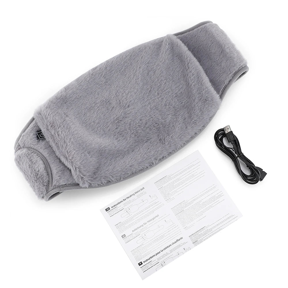 Portable Plush Hand & Foot Warmer – USB Rechargeable for Home & Winter