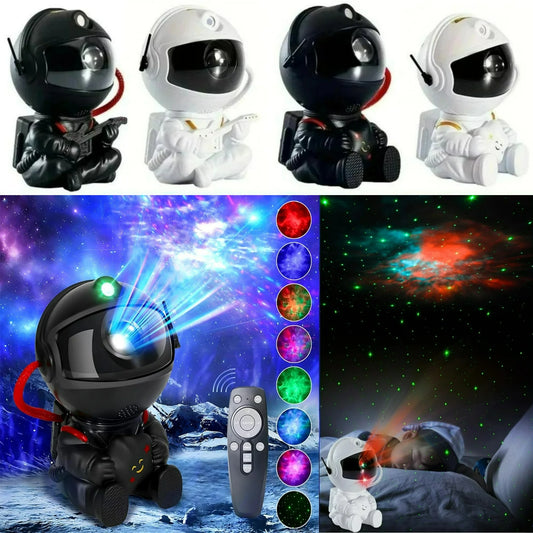 Astronaut Galaxy Projector – Starry Nebula LED Ceiling Lamp, Kids Gift