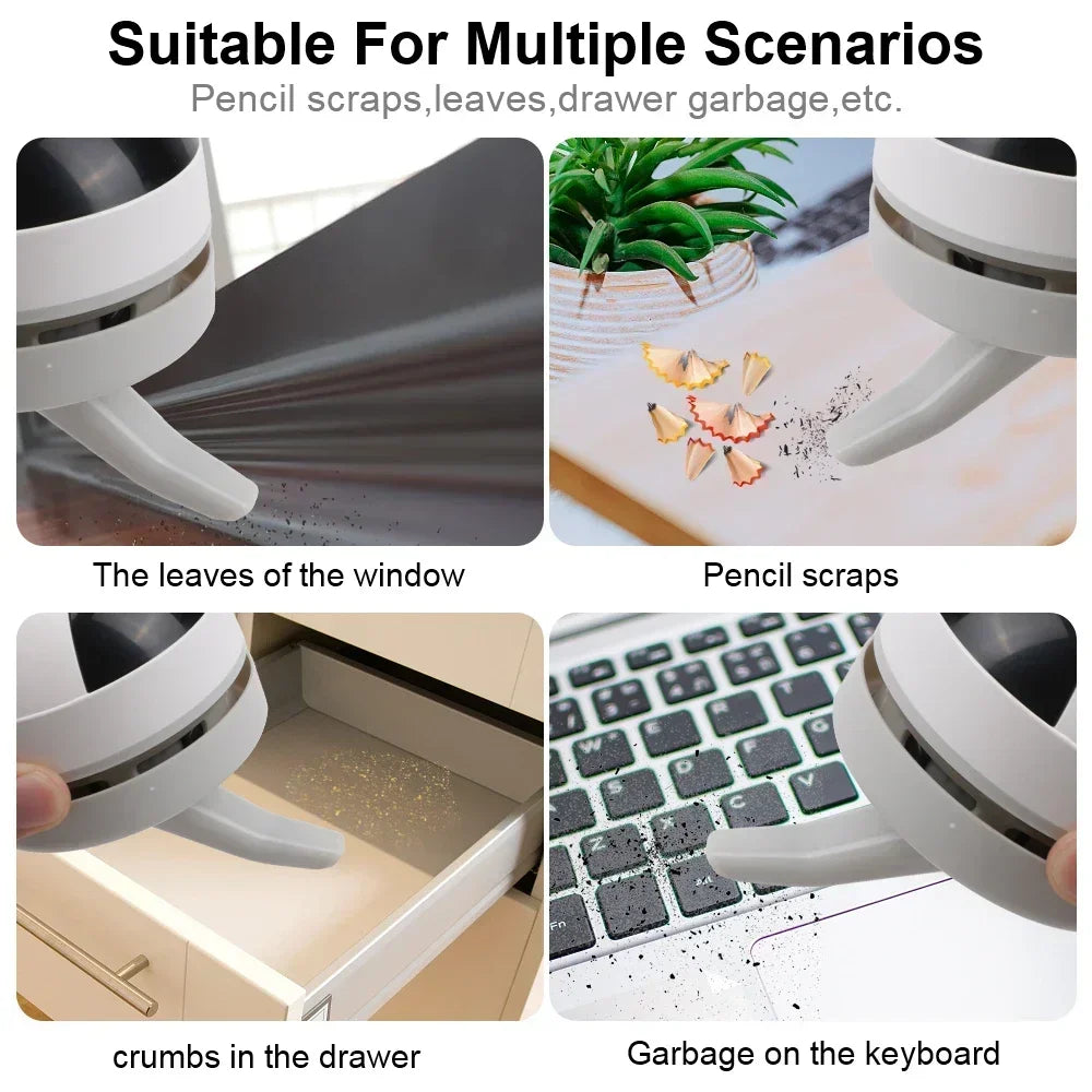 Mini Handheld Wireless Desktop Vacuum Cleaner