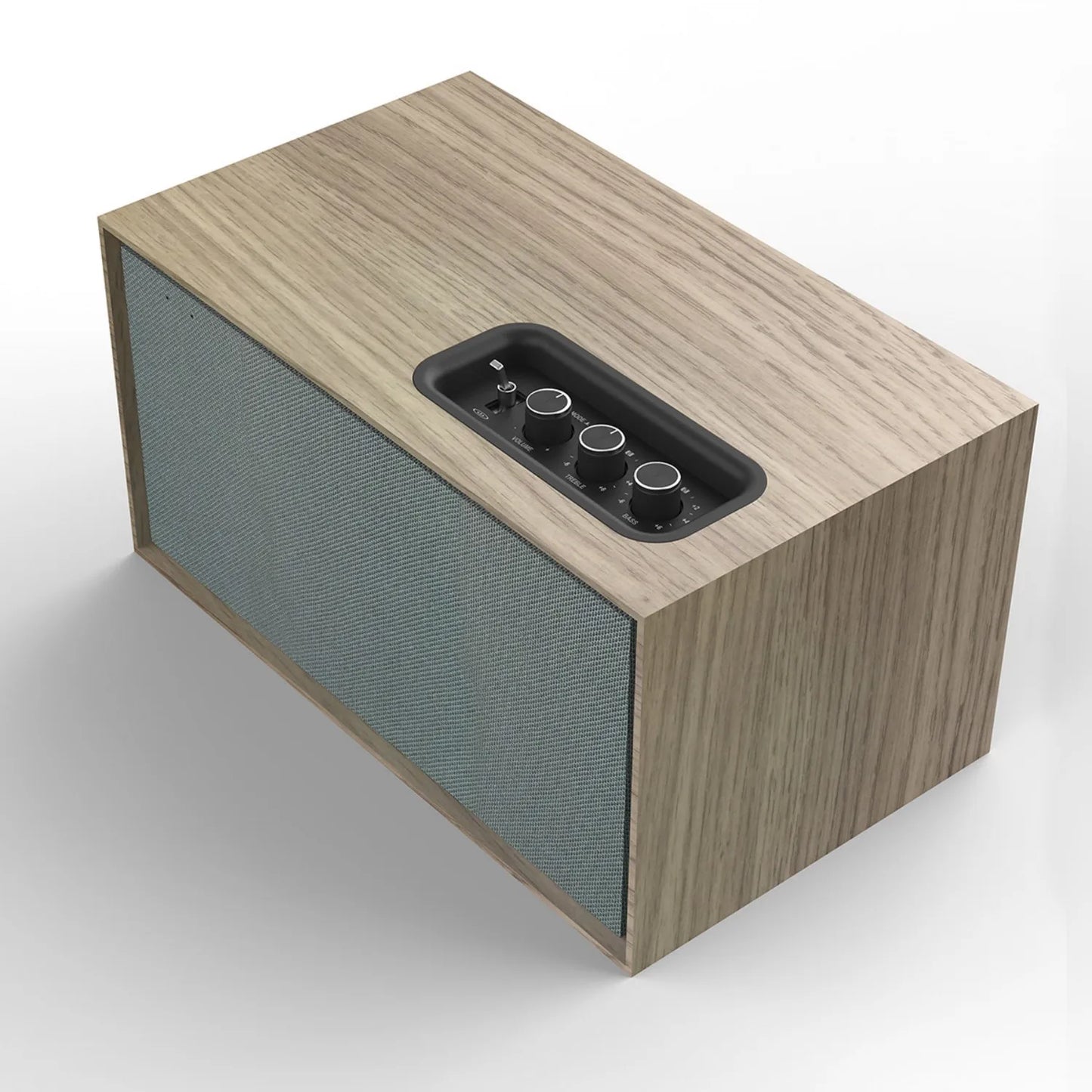 ST04 Retro Wooden Bluetooth Speaker – 20W Bass Subwoofer