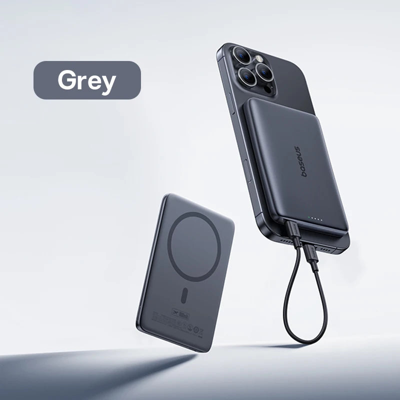 Baseus Slim Magnetic Power Bank – 5000mAh or 10000mAh