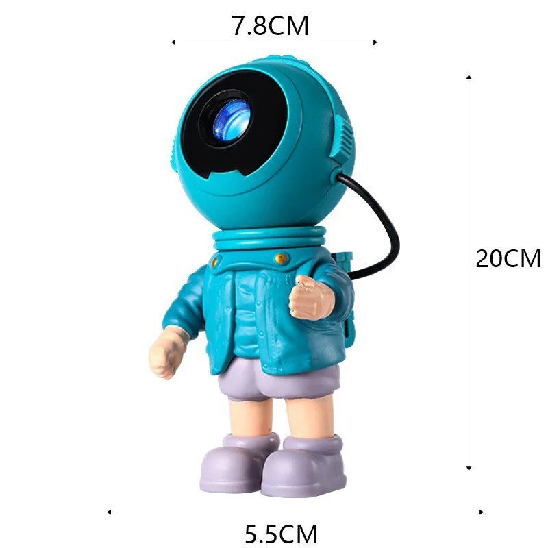 Astronaut Rocket Nebula Projector Lamp – Romantic Atmosphere Night Light