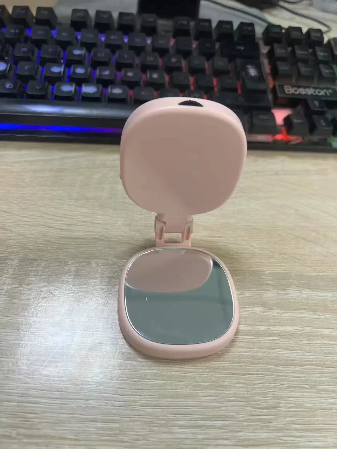 Magnetic Selfie Ring Light for MagSafe iPhone with Mirror
