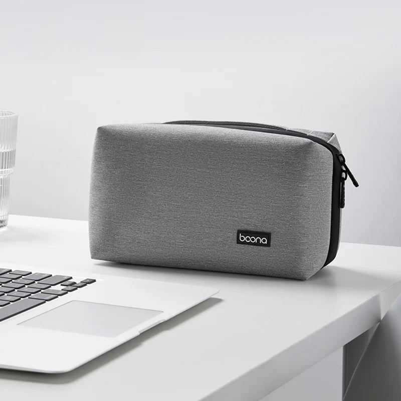 Multifunctional Electronics Accessories Organiser Bag – Cable, HDD & Earphone Storage