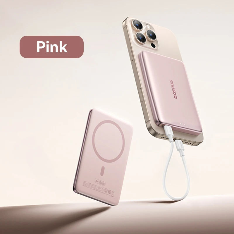 Baseus Slim Magnetic Power Bank – 5000mAh or 10000mAh